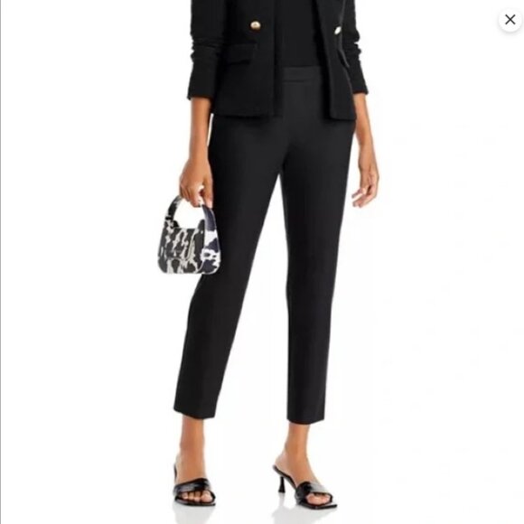 Theory Pants - Theory Thaniel Approach Stretch Cropped Pants Black Size 2